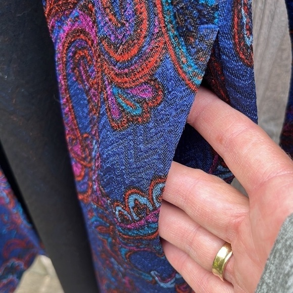 EUC Susan Graver Open Front Duster Top - Picture 4 of 8